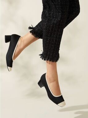 NWOB Vivaia | Square-Toe Chunky Heels (Melody Pro) Size 41/10-10.5